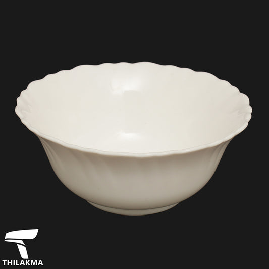 White Serving Bowl