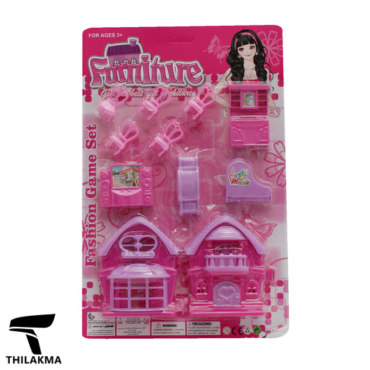 Toy  Doll House Accessories Set