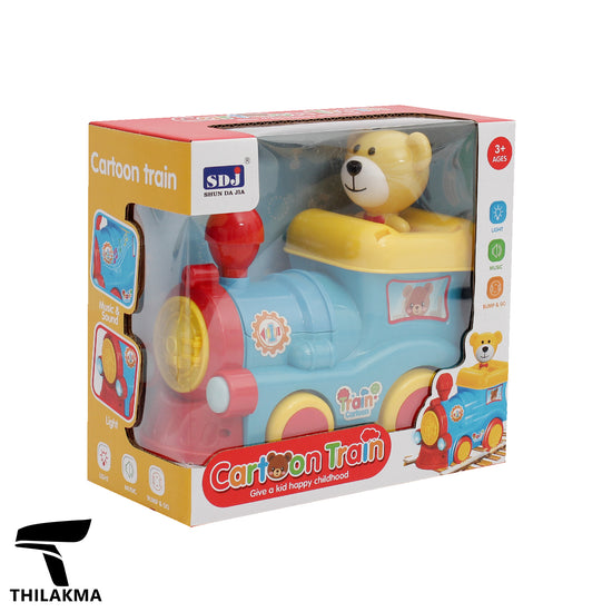 Light Up Singing Bear Train