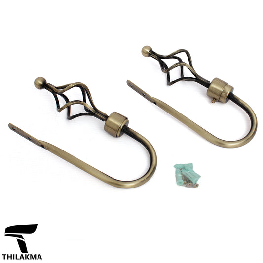 Curtain Holder Hook / Holdbacks - 2 pcs